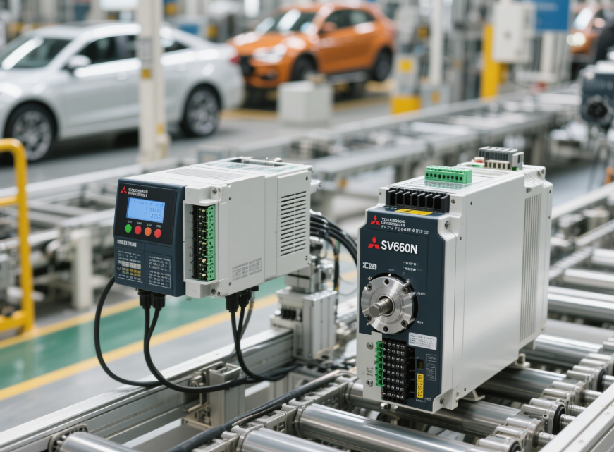 CCLinkIE�D(zhu��n)EtherCAT���ܾW(w��ng)�P(gu��n)���F(xi��n)����FX5U-64MT/ES�c�R��SV660N�ŷ��(q��)����ͨӍ�����ð���(�D5)